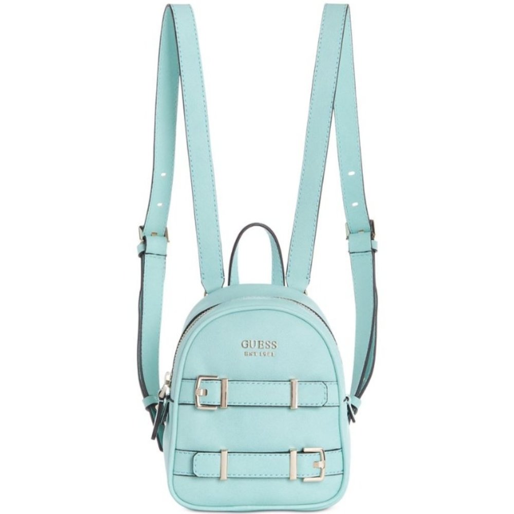 Guess NWT Jori Mini Backpack Blue/Turquoise/ Teal/Aqua